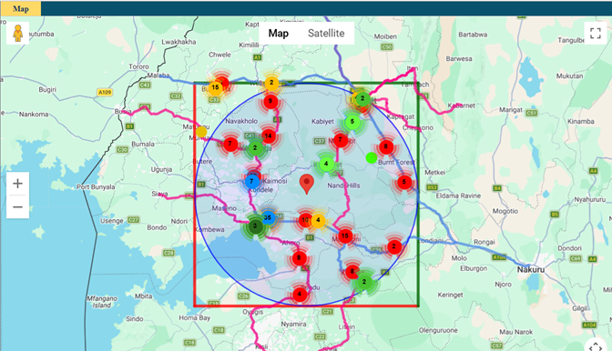 Fiber Optics Module of Telecom Asset Management TAM with GIS.